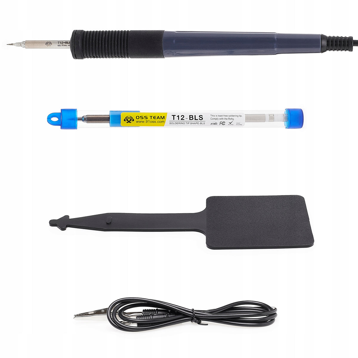 SOLDERING STATION OSS TEAM T12D+ 75W STRONG for T12 tips IMPROVED FAST Packaging status original