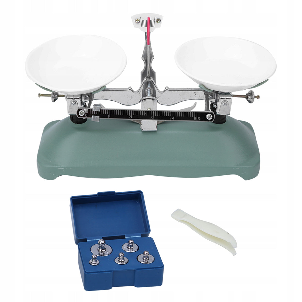 SOLID 100g METAL SCALE WITH WEIGHTS Packaging status original