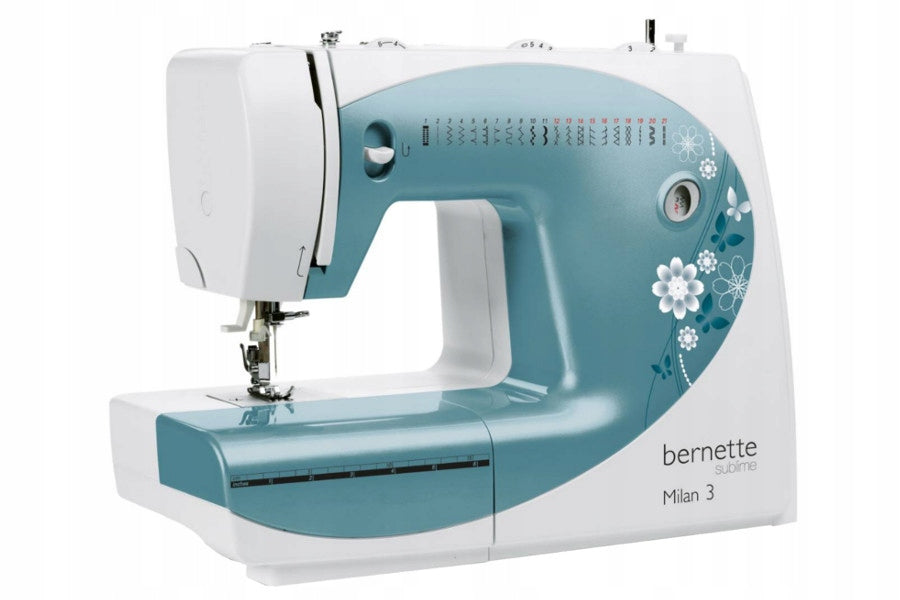 SOLID AND POWERFUL Sewing Machine BERNETTE MILAN 3. BERNINA TEXTILE GROUP