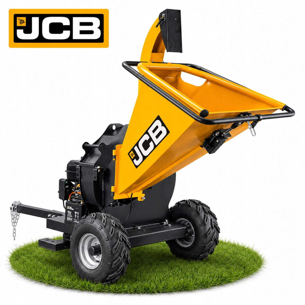 SOLID JCB Tools Combustion Chipper for Branch Shredder 120mm 15 HP