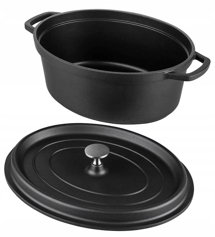 SOLID MASSIVE ALUMINIUM PAN 5L VALDINOX Brand Valdinox