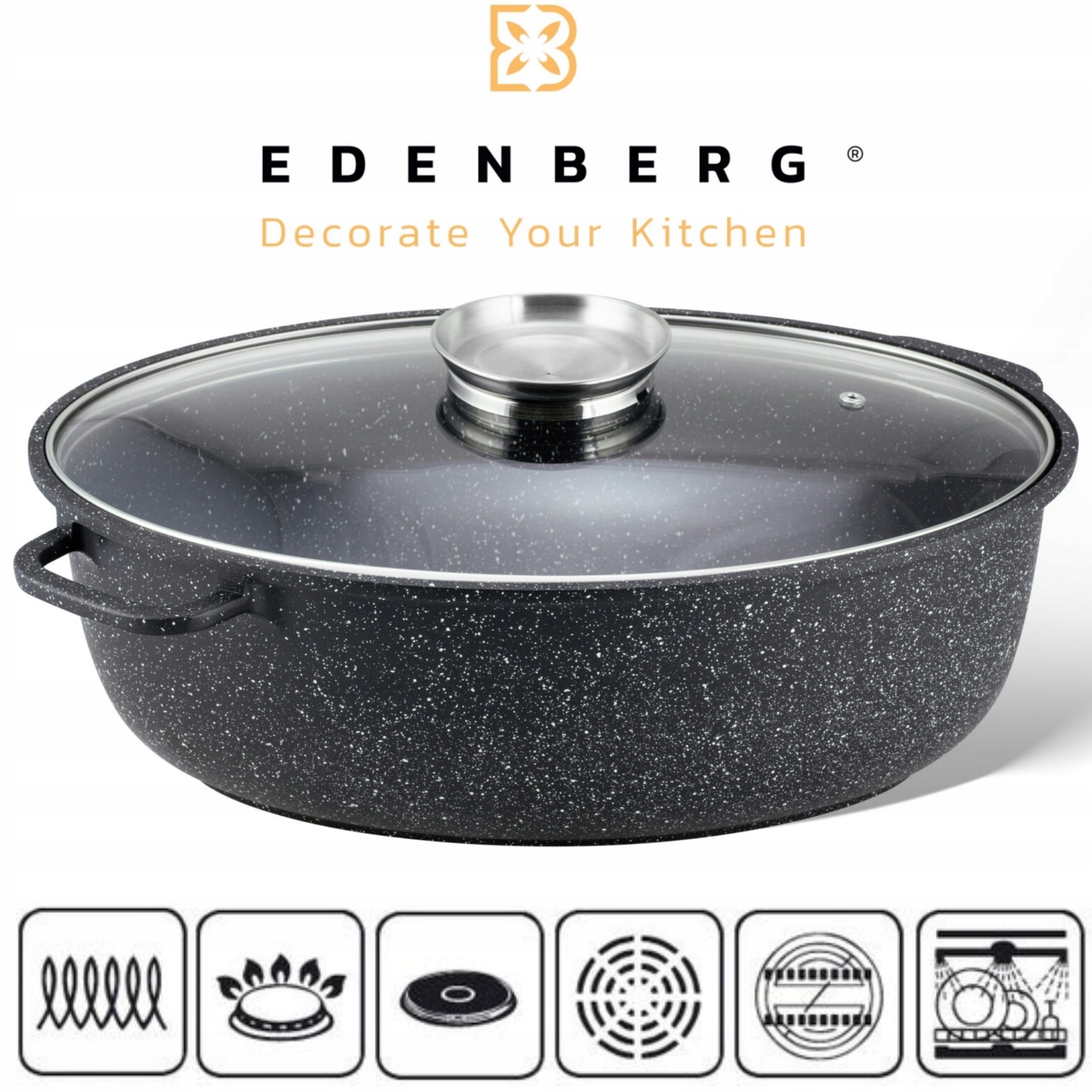 SOLID NONSTICK Brytfanna 38cm 8.0L BRYTFANA Geese for BAKING EAN (GTIN) 5904268952574