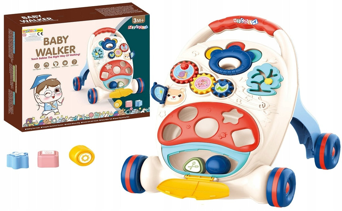 SOLID PUSHER WALKER FOR THE YOUNGEST SORTER Brand Nicola Toys