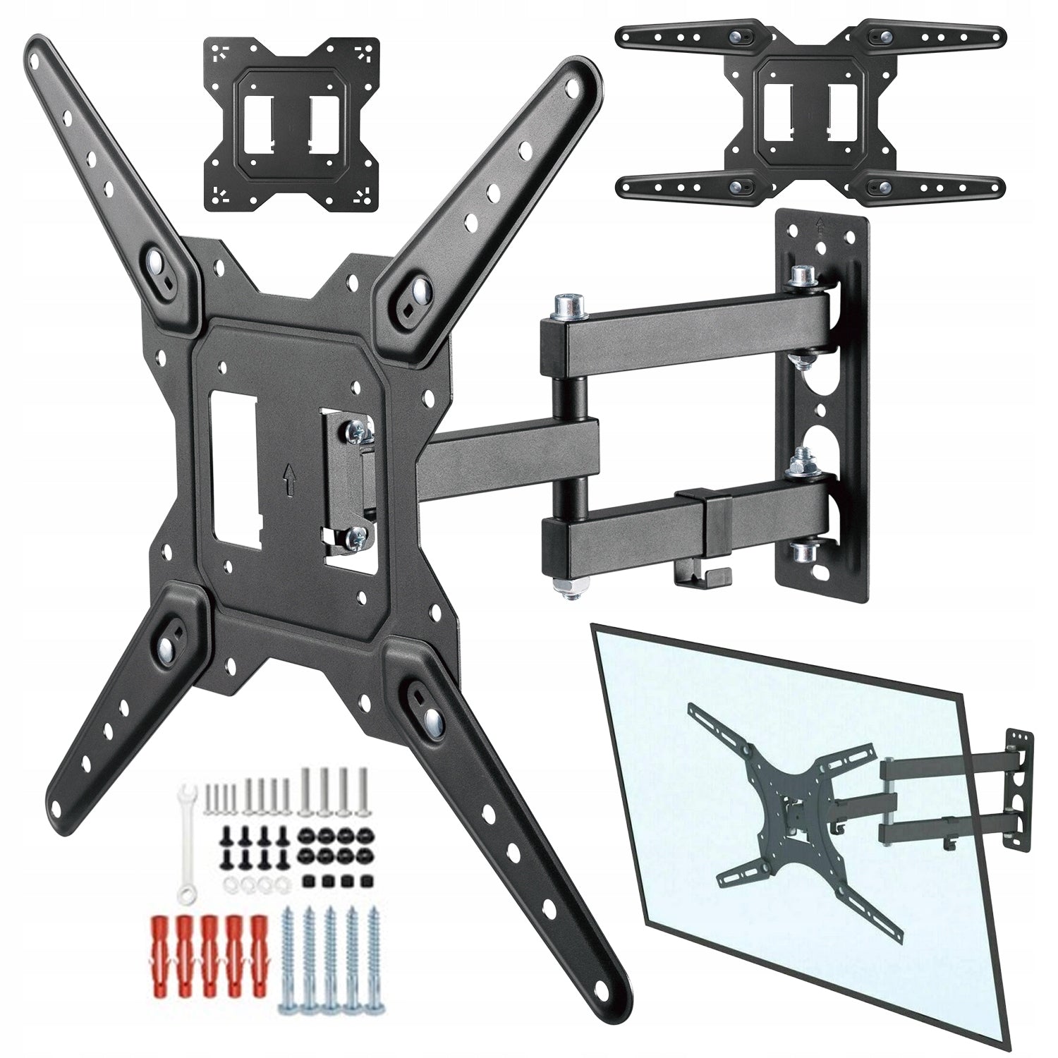 SOLID SWIVEL HANGER TV WALL MOUNT MONITOR 22-55'' INCHES