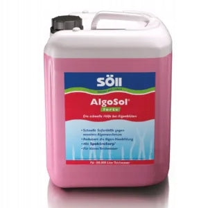 SOLL AlgoSol forte 5 l- removes green water, algae -for 100.000l of water