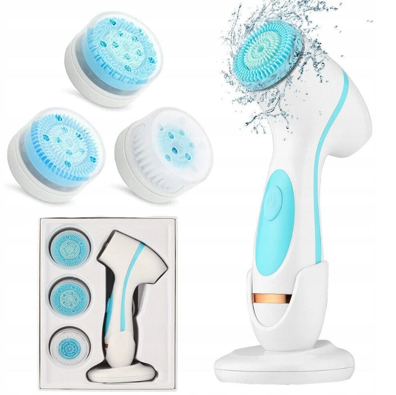 SONIC FACE BRUSH 3IN1 ELECTRIC WASHER MASSAGER 3 X TIPS