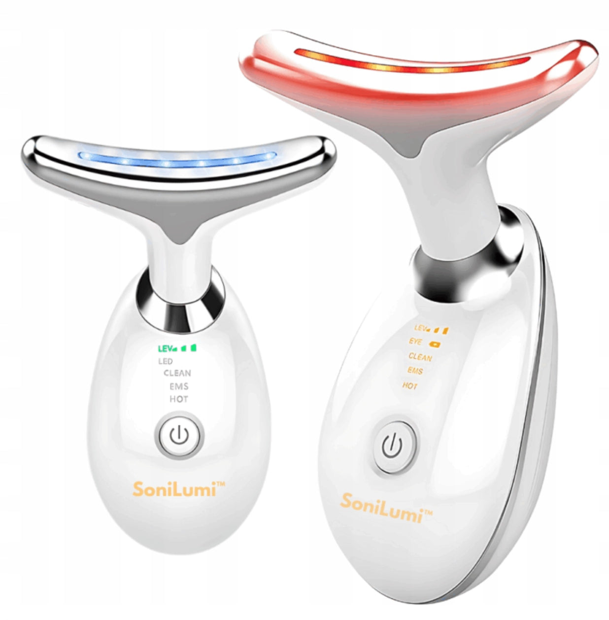 SONIC MASSAGER FOR FACE STRAVO SONILUMI FUNCTION EMS FOR FIRMING