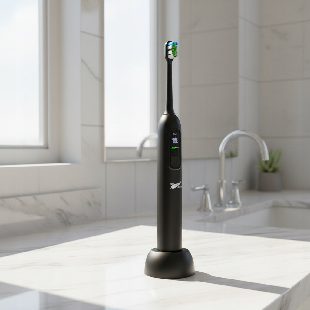 SONIC TOOTHBRUSH 96 thousand/min FOR TEETH WITH LCD DISPLAY TIMER CASE Medical device no