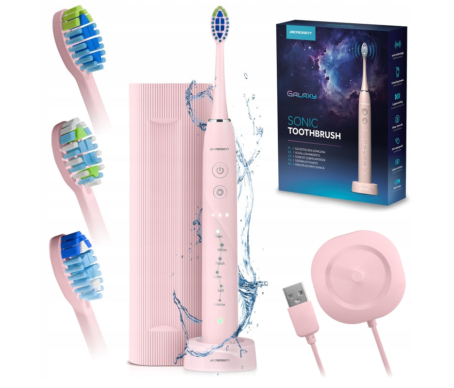 SONIC TOOTHBRUSH ELECTRIC WHITENING SET PREMIUM FEATURES NEW2026