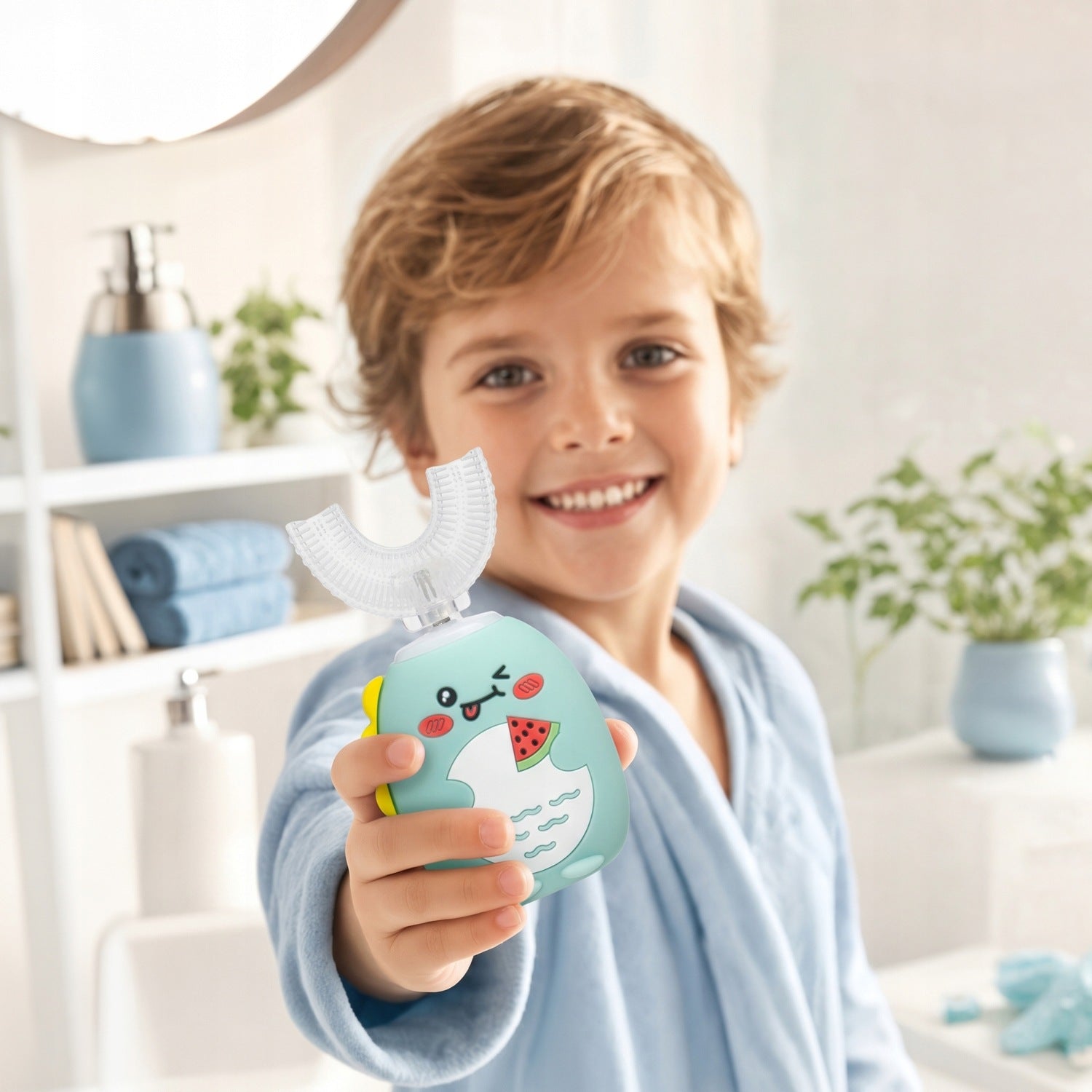 SONIC TOOTHBRUSH FOR CHILDREN TO LEARN TO BRUSH THEIR TEETH Brush 360 2in1 Packaging status original