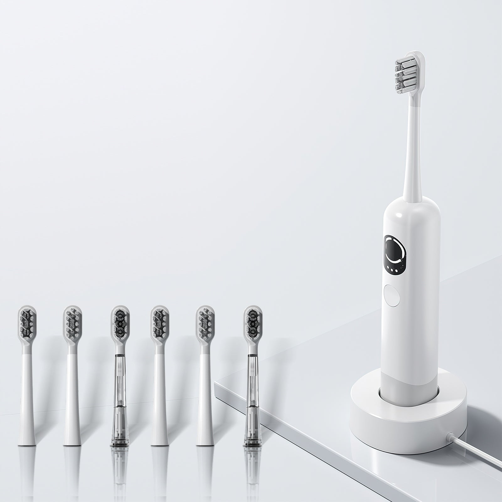 SONIC TOOTHBRUSH - OSCILLATION + VIBRATION + 6 TIPS-ELECTRIC EAN (GTIN) 8711727435175