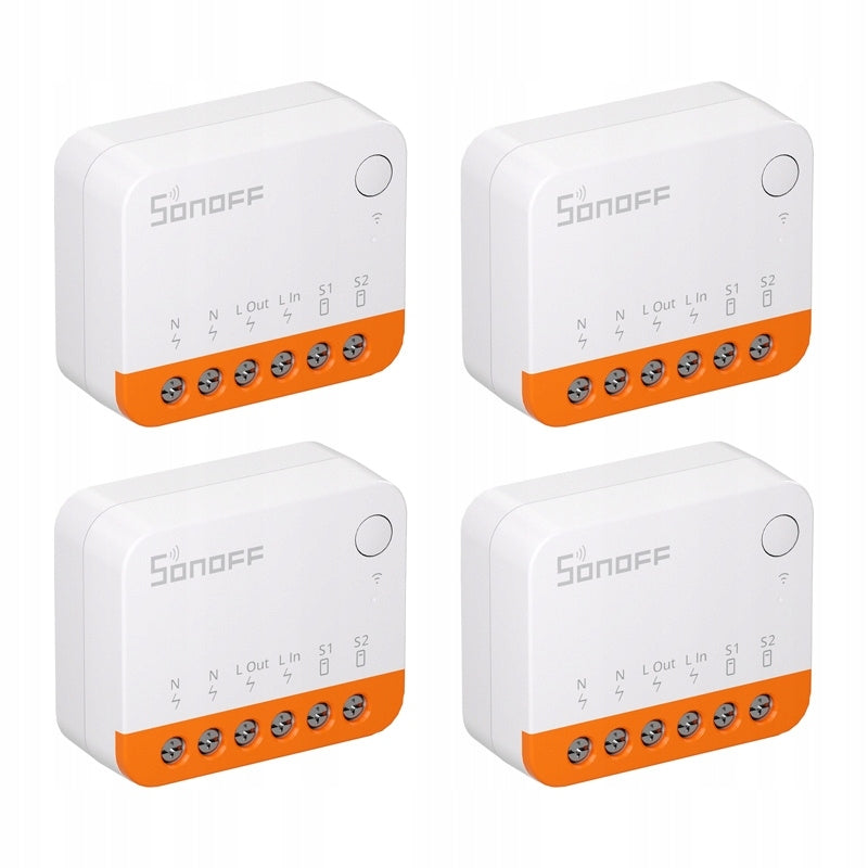 SONOFF MINIR4 Set 4x Module Smart WiFi Switch eWeLink Alexa Google Packaging status original