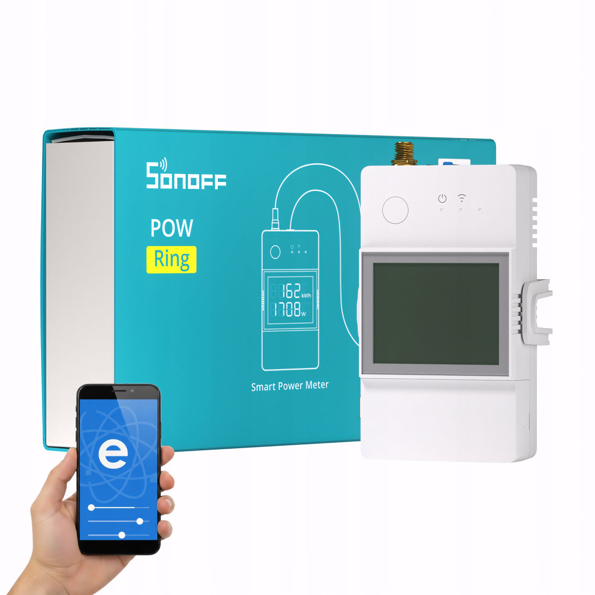 SONOFF POWCT Current Energy Consumption Meter 100A WiFi Probe Transformer