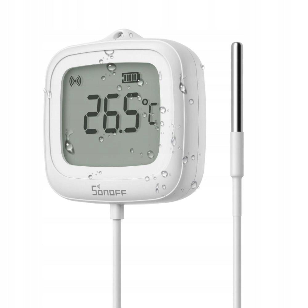 SONOFF SNZB-02LD Temperature Sensor Zigbee LCD Probe IP65 Manufacturer code SNZB-02LD