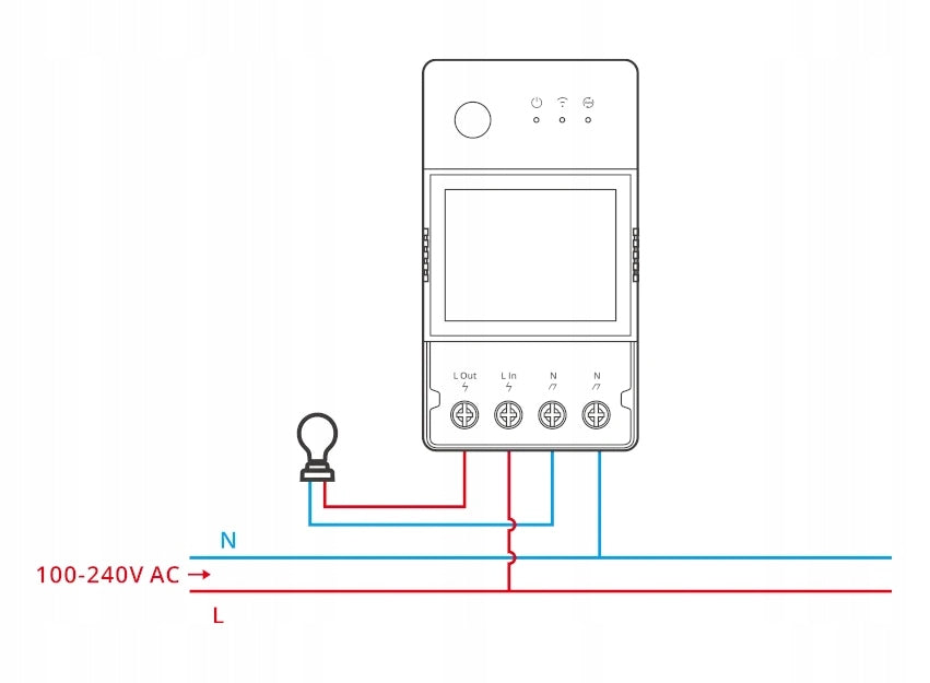 SONOFF THR316D TH ELITE WiFi Relay Moisture Temperature Measurement 16A Manufacturer code THR316D