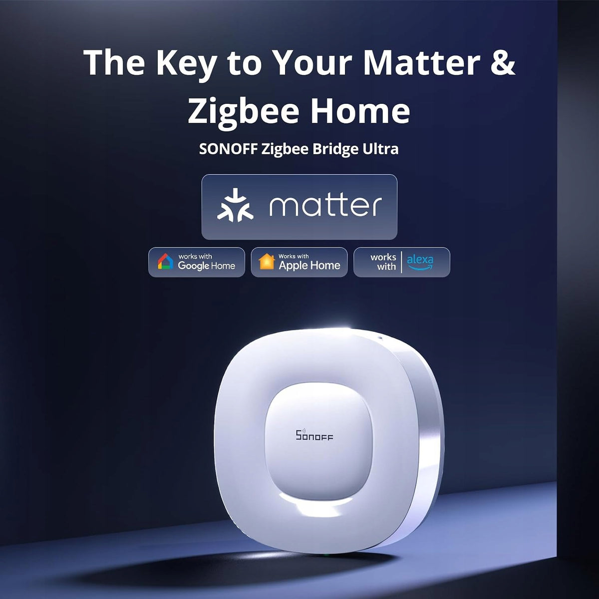 SONOFF ZBBridge-U Zigbee Bridge Ultra Gateway Matter WiFi LAN 256 Devices Packaging status original