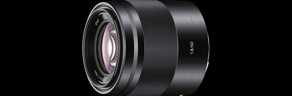 SONY E 50mm f-1.8 OSS Portrait Lens Aperture f/1.8