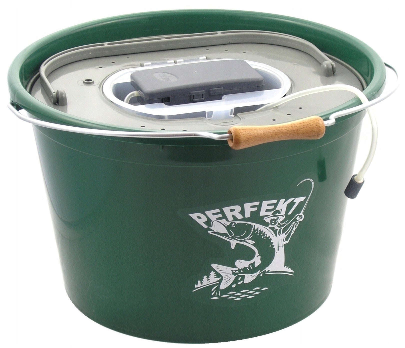 SOOT BUCKET LIVESTOCK CONTAINER 18 L + PUMP + B Brand Perfekt