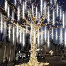 SOPLE LED LIGHTS METEORS FALLING SNOW 20 cm COLD WHITE GLOWING ORNAMENT Brand no brand