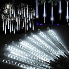 SOPLE LED LIGHTS METEORS FALLING SNOW 20 cm COLD WHITE GLOWING ORNAMENT