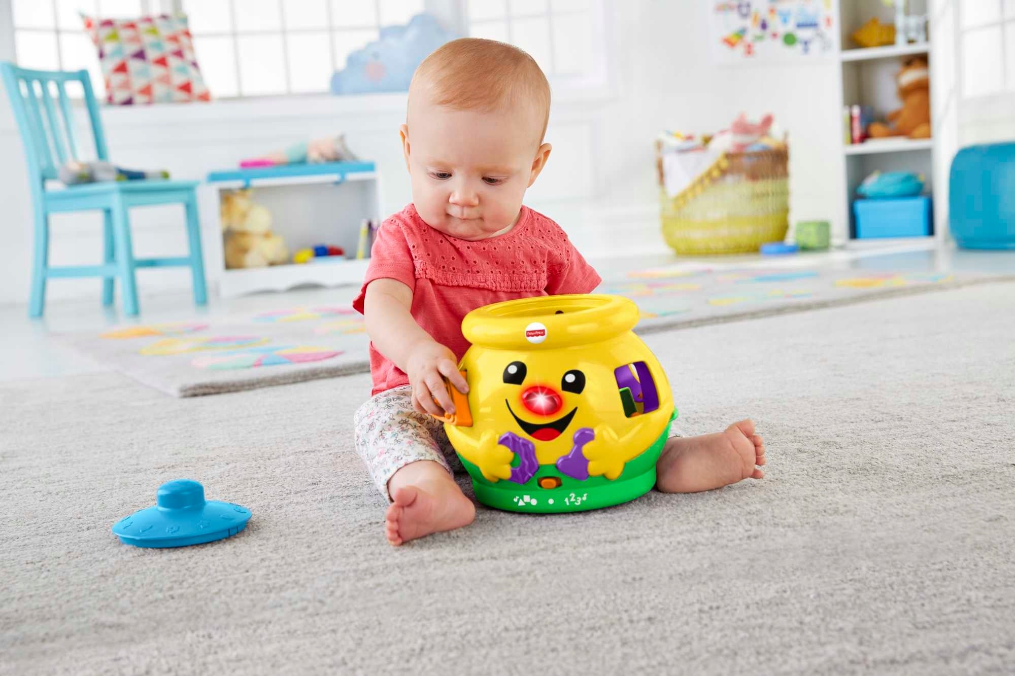 SORTER POT FOR BABY EDUCATIONAL FISHER PRICE SOUND EAN (GTIN) 027084373370