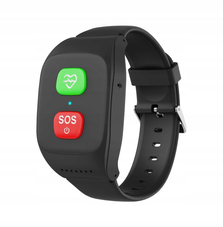 SOS Alarm Bracelet 4G Locator GPS Band Senior Pulse Measurement App