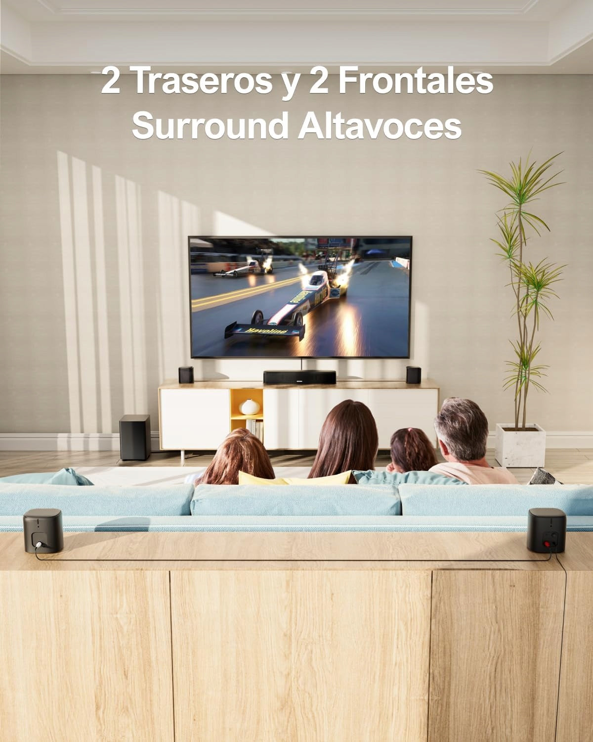 SOUNDBAR 7.1 FOR TV 280W SURROUND SUBWOOFER Manufacturer code 5906104799428