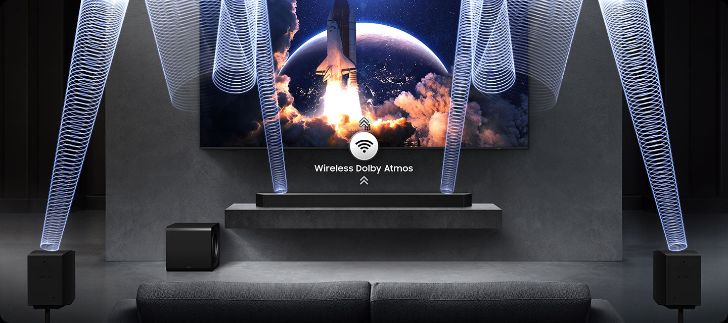 SOUNDBAR SAMSUNG HW-Q935GF 9.1.4 with subwoofer and rear speakers Brand Samsung