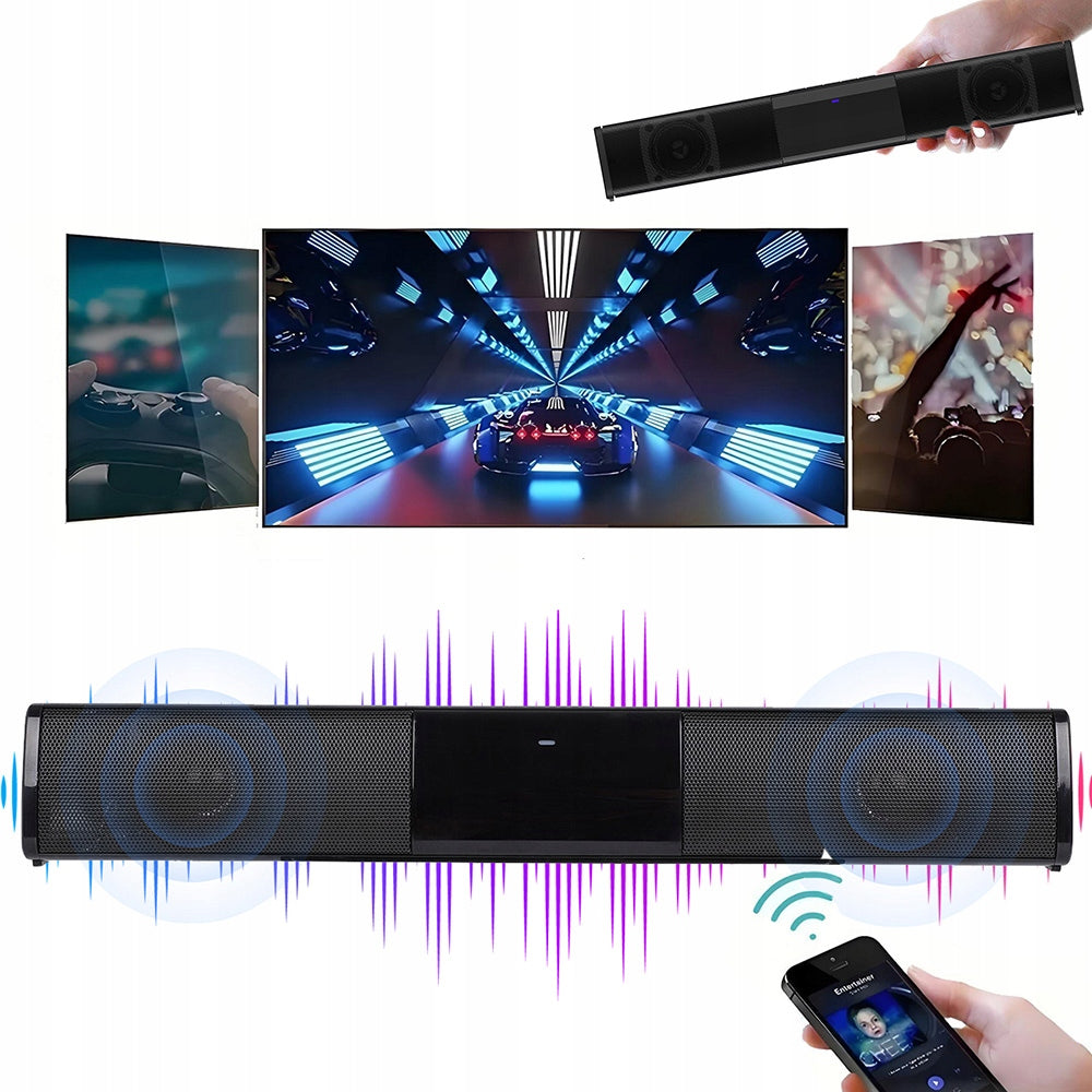 SOUNDBAR TV SPEAKER WITH BLUETOOTH 5.0 for TV phone computer gaming