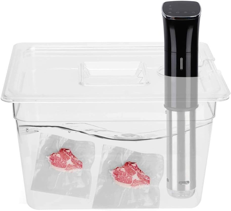 SOUS VIDE 11L FOLDING CONTAINER WITH LID AND HINGE