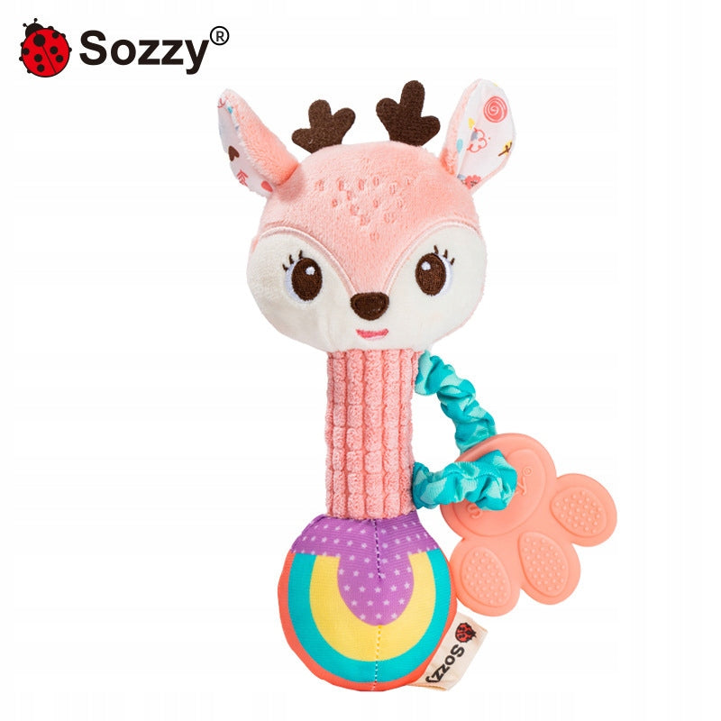 SOZZY Sensory Rattle for Babies SARENKA powder