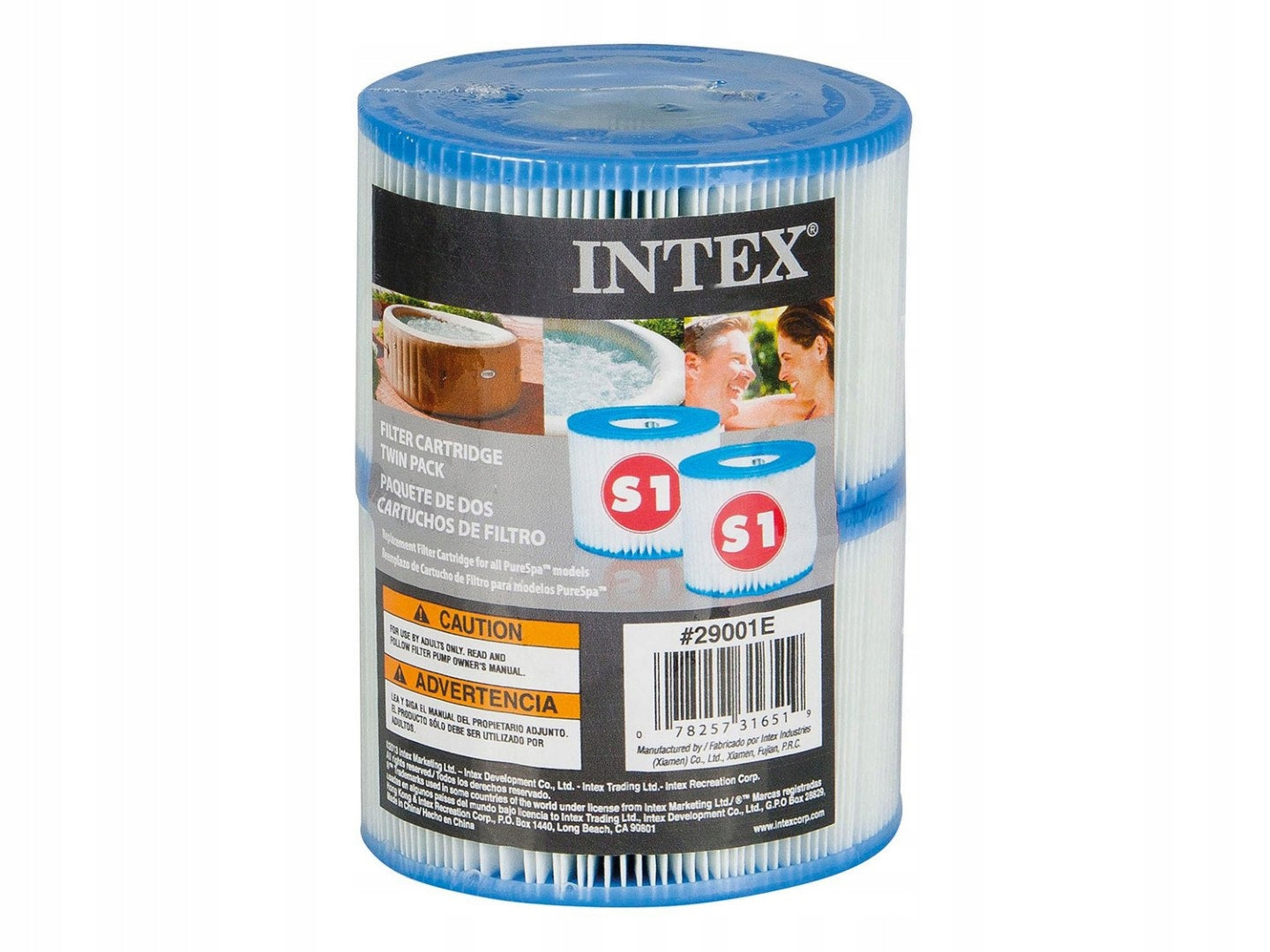 SPA filter type S1 12 pcs. INTEX 29001 EAN (GTIN) 5903890606510