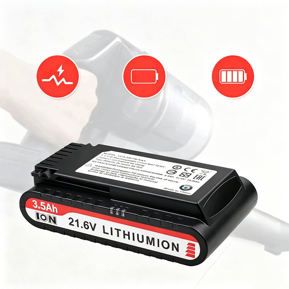 SPARE LITHIUM ION BATTERY 21 6V 3500MAH FOR SAMSUNG JET 75 90 COMPLETE Model YUIIWE345352TT