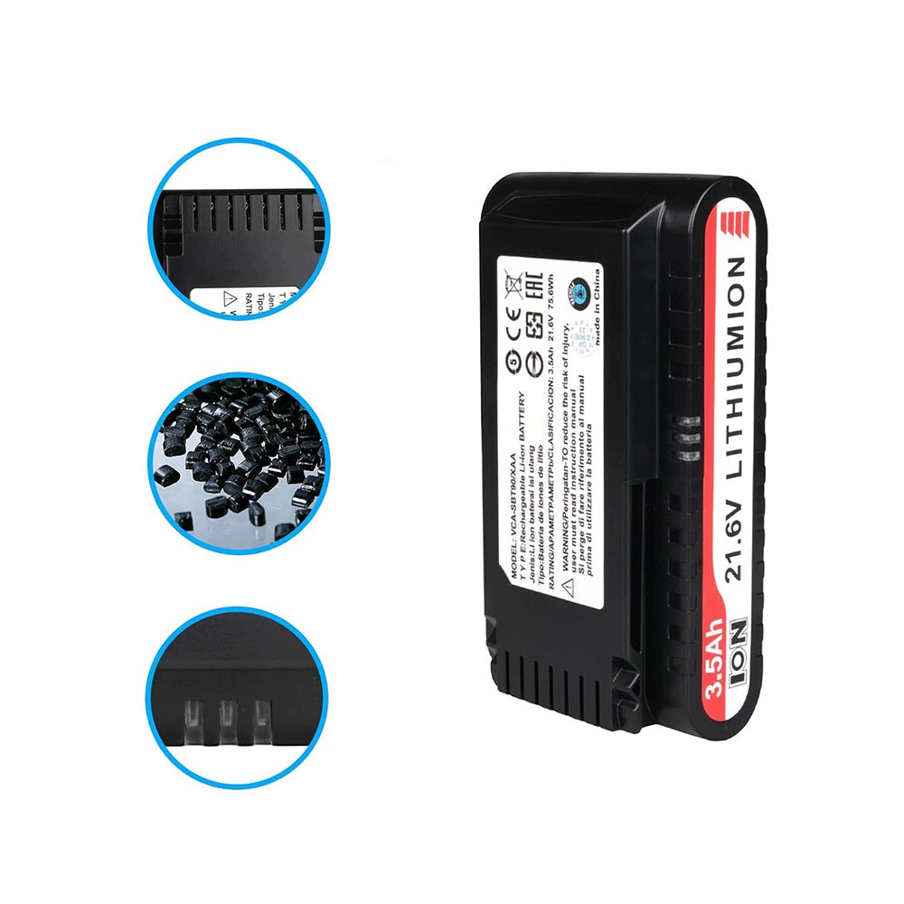 SPARE LITHIUM ION BATTERY 21 6V 3500MAH FOR SAMSUNG JET 75 90 COMPLETE