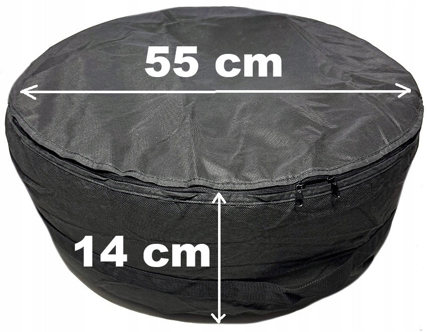 SPARE WHEEL COVER size. A (55x14) 13" 14" THICK STRONG ZIPPER Manufacturer's catalog number FROA277163
