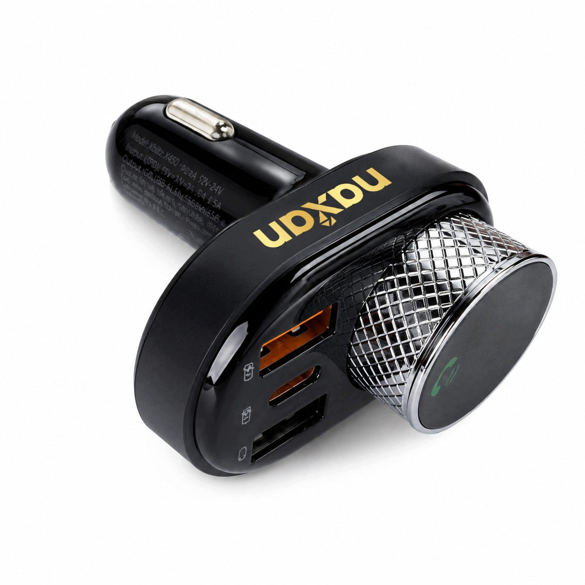 SPEAKERPHONE X450 BLUETOOTH 5.0 FM TRANSMITTER 2xUSB 3.0 +USB-C PD Manufacturer code X450