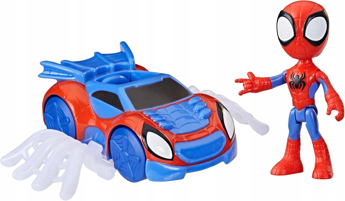 SPIDEY figure + Vehicle WEB-CRAWLER + Great Network! Hasbro F7454 SPIDERMAN Packaging status original