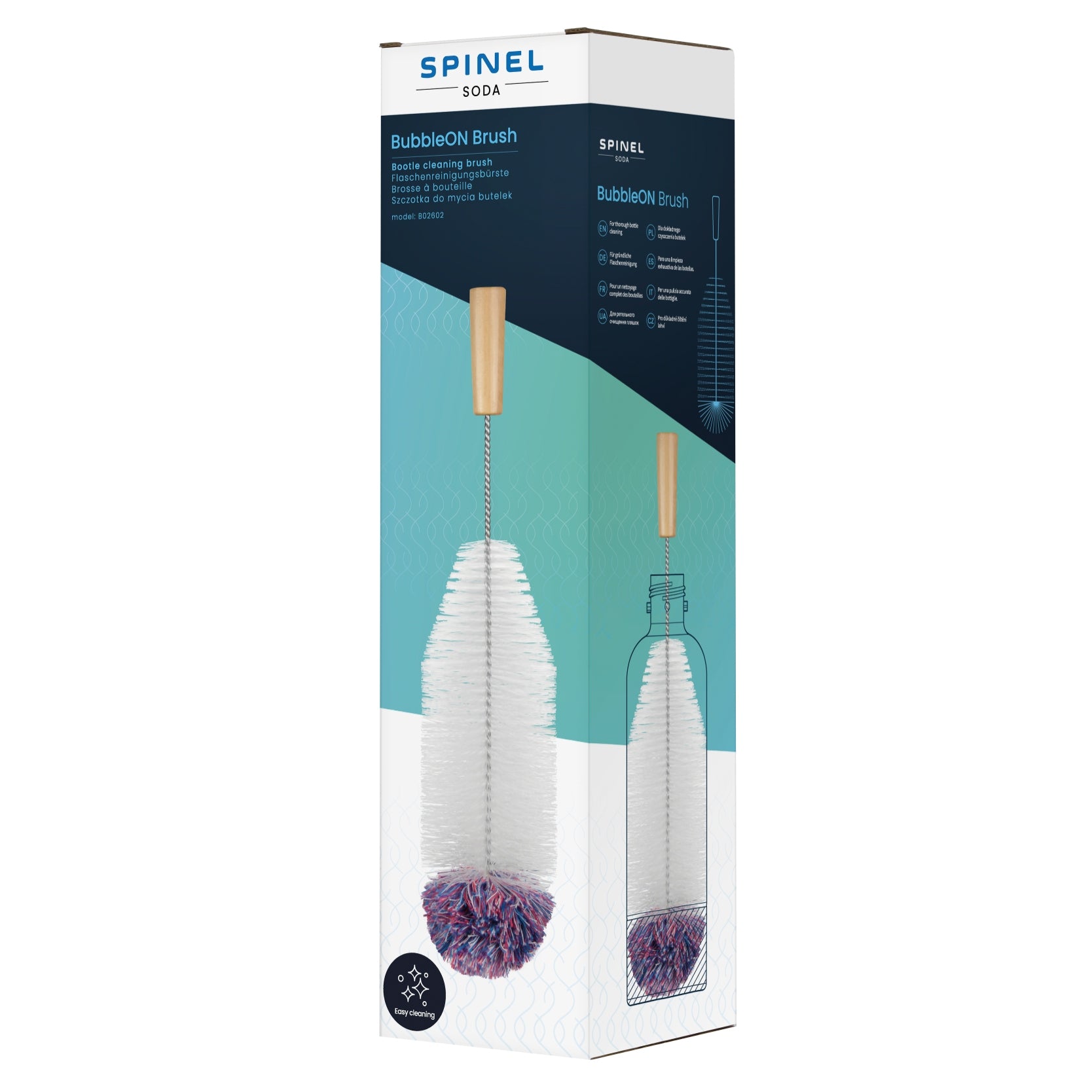 SPINELSODA BRUSH FOR CLEANING SATURATOR BOTTLES EAN (GTIN) 5905701107605
