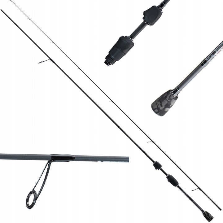 SPINNING ROD MF BLACK STREAM 1,80g / 1-7g CARBON Pike PERCH