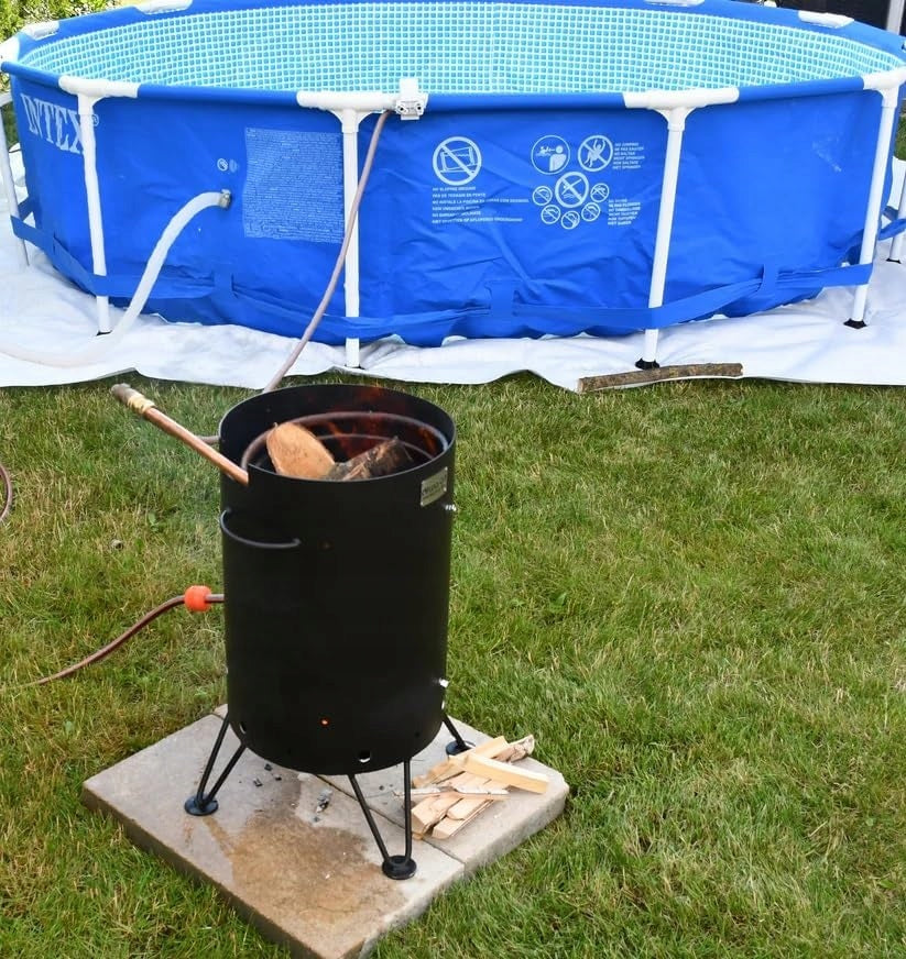 SPIRAL HEATING POOL HEATING STAINLESS STEEL PIPE 15 M FOR WOOD Manufacturer code SPIRALA GRZEWCZA OGRZEWANIE BASENOWE STAL