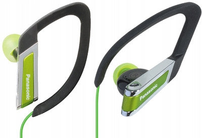 SPORTS HEADPHONES PANASONIC RP-HS220 green Dominant color green