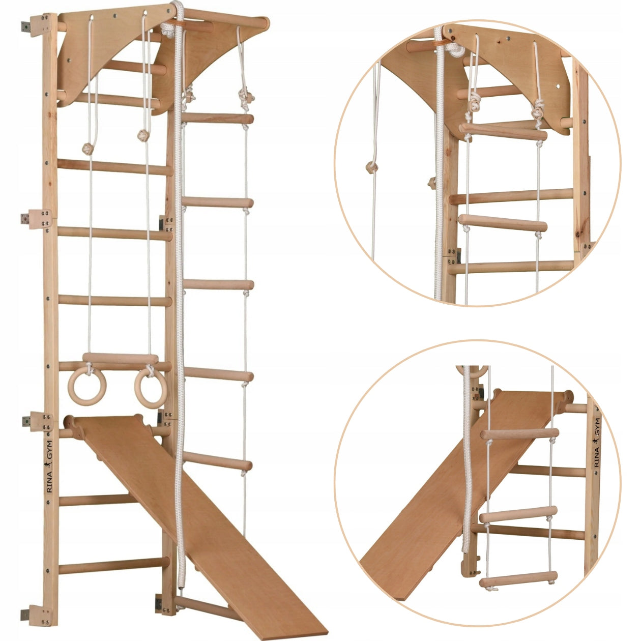 SPORTS SET EXERCISE LADDER FOR CHILDREN ADULTS ROPE WHEEL BAR
