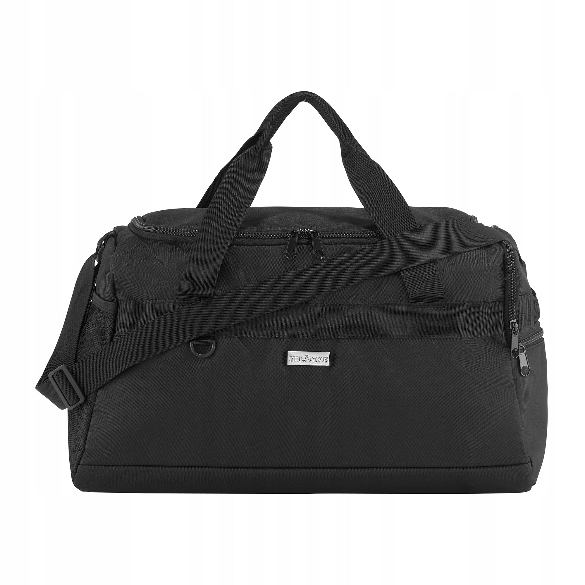 SPORTS TRAINING BAG Travel Large Shoulder Waterproof Cordura Black Manufacturer code pojemna uniwersalna wakacyjna organizacyjna