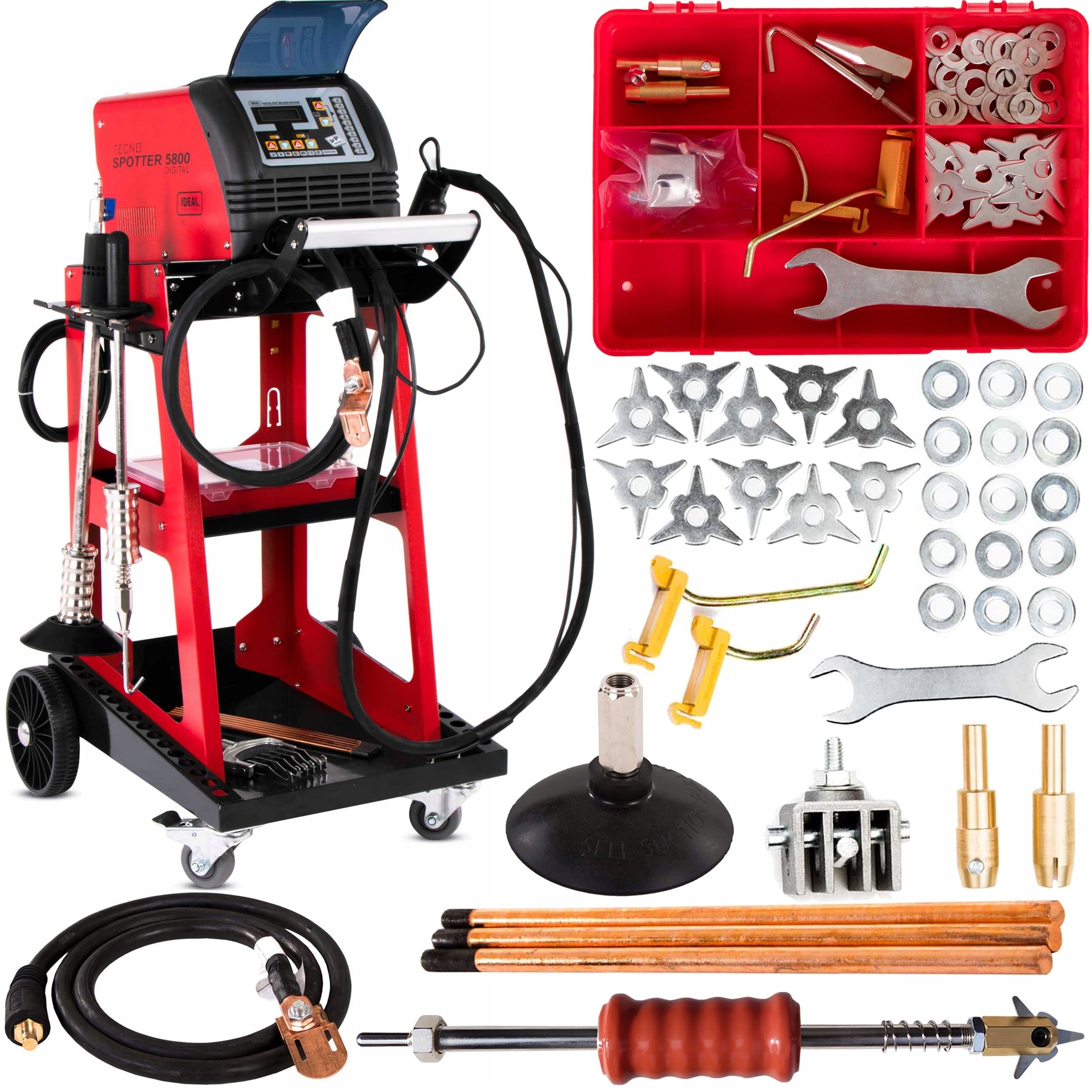 SPOTTER SPOTER SHEET METAL WELDING MACHINE FOR BODY SHEETS IDEAL TECNO 5800
