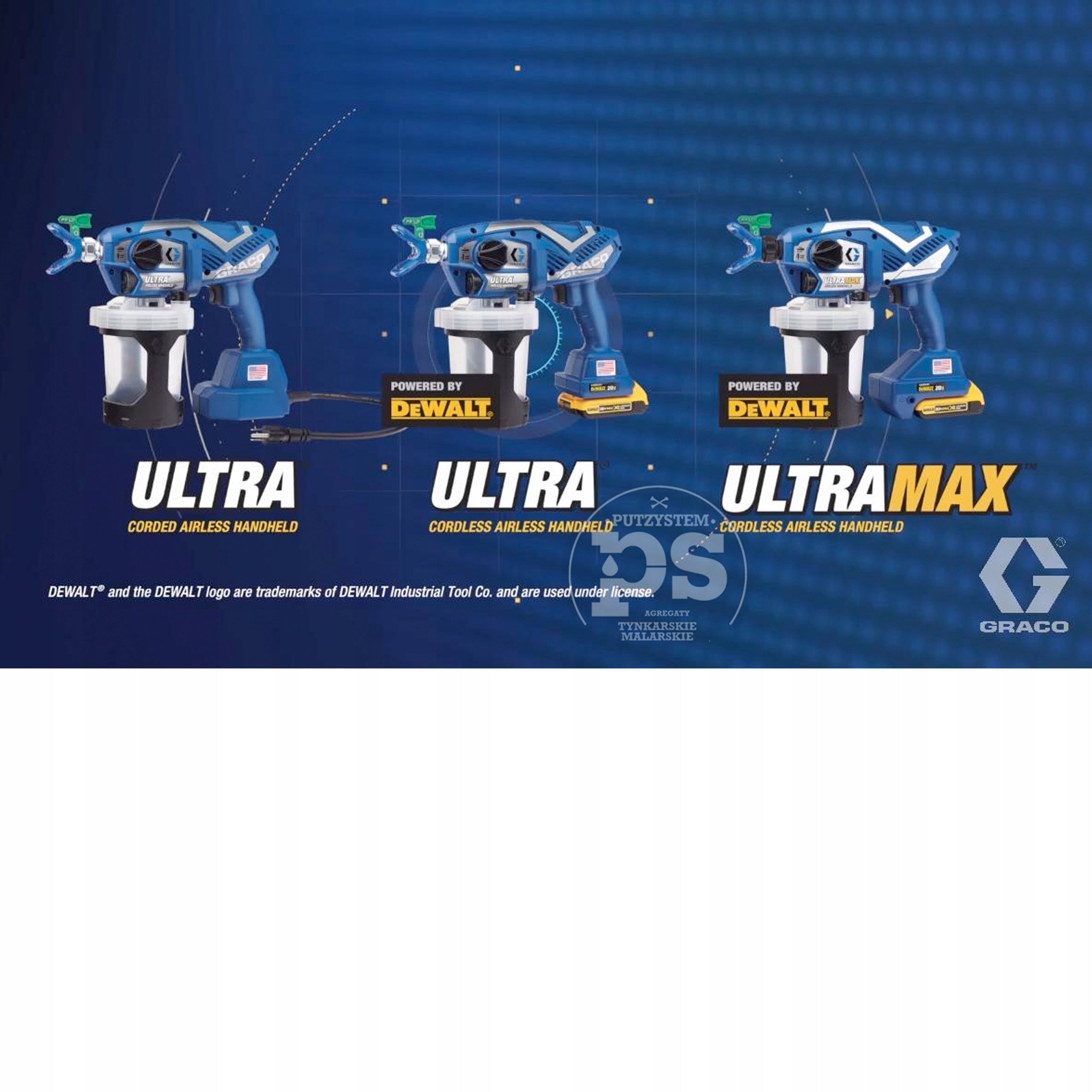 SPRAY GUN GRACO FOR PAINTING ULTRA AIRLES CORDED 17M360 Manufacturer code GRACO Ultra Corded 230 V