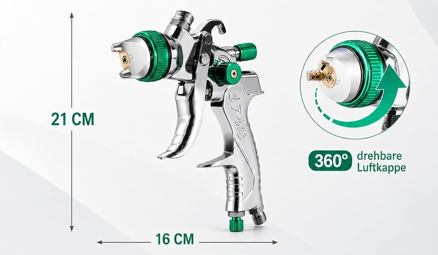 SPRAY GUN SPRAY PAINT GUN SET NOZZLES 600 ML Manufacturer code B0BTY58MVC