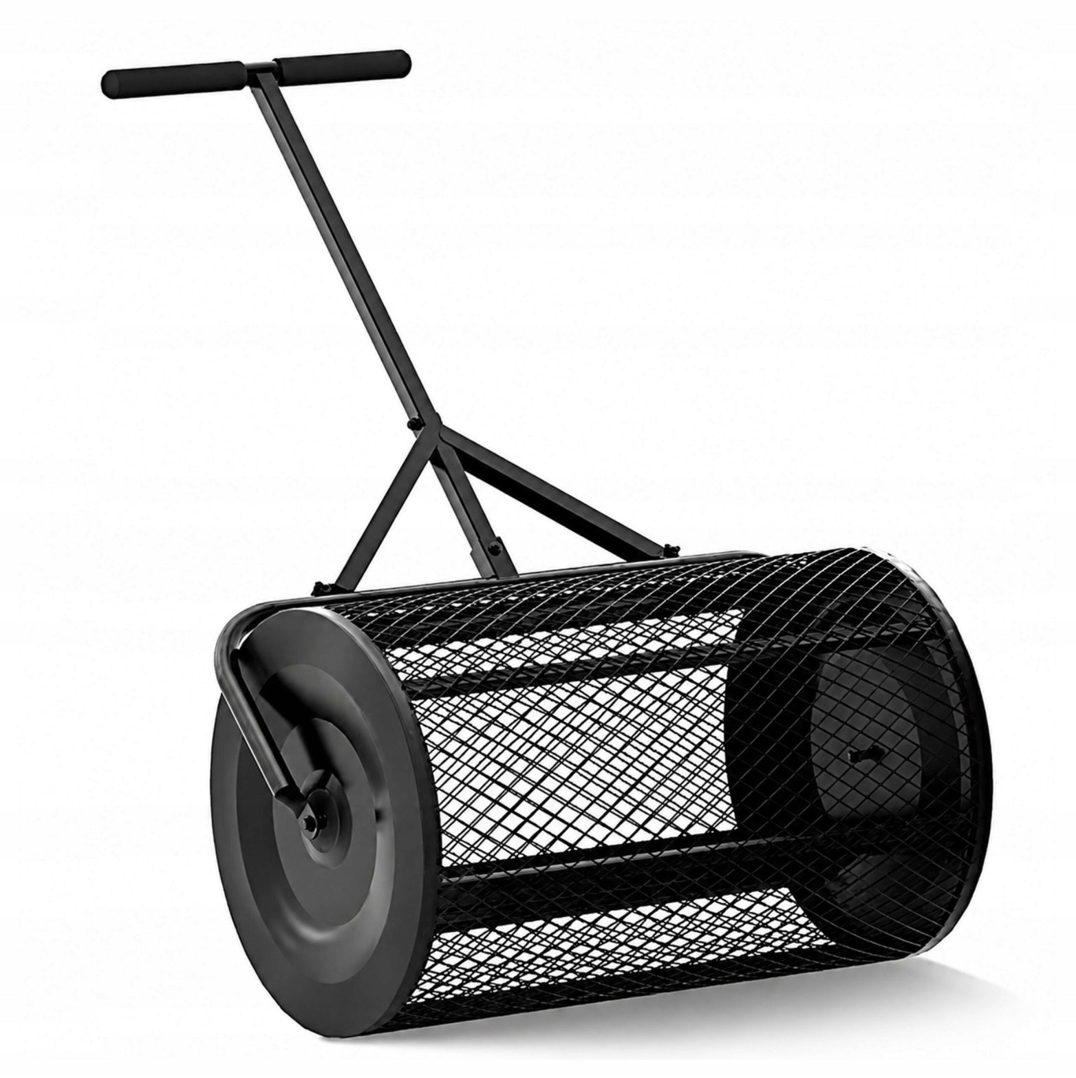 SPREADER COMPOST SPREADER FERTILIZER MESH ROLLER XXL METAL 61CM Brand ADGO