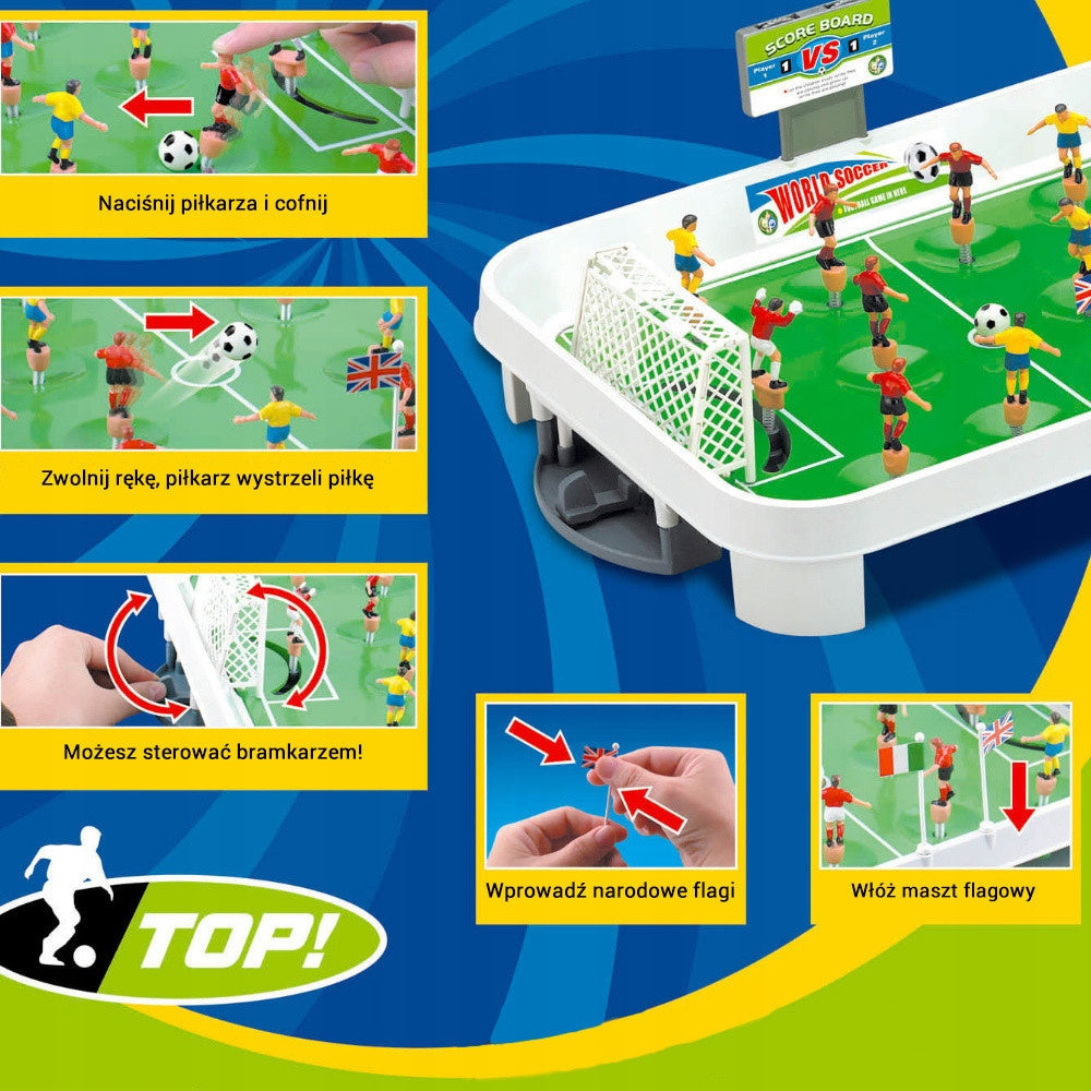 SPRING FOOSBALL XL 12 FOOTBALL PLAYERS FOOTBALL TABLE GAME Character/Title other