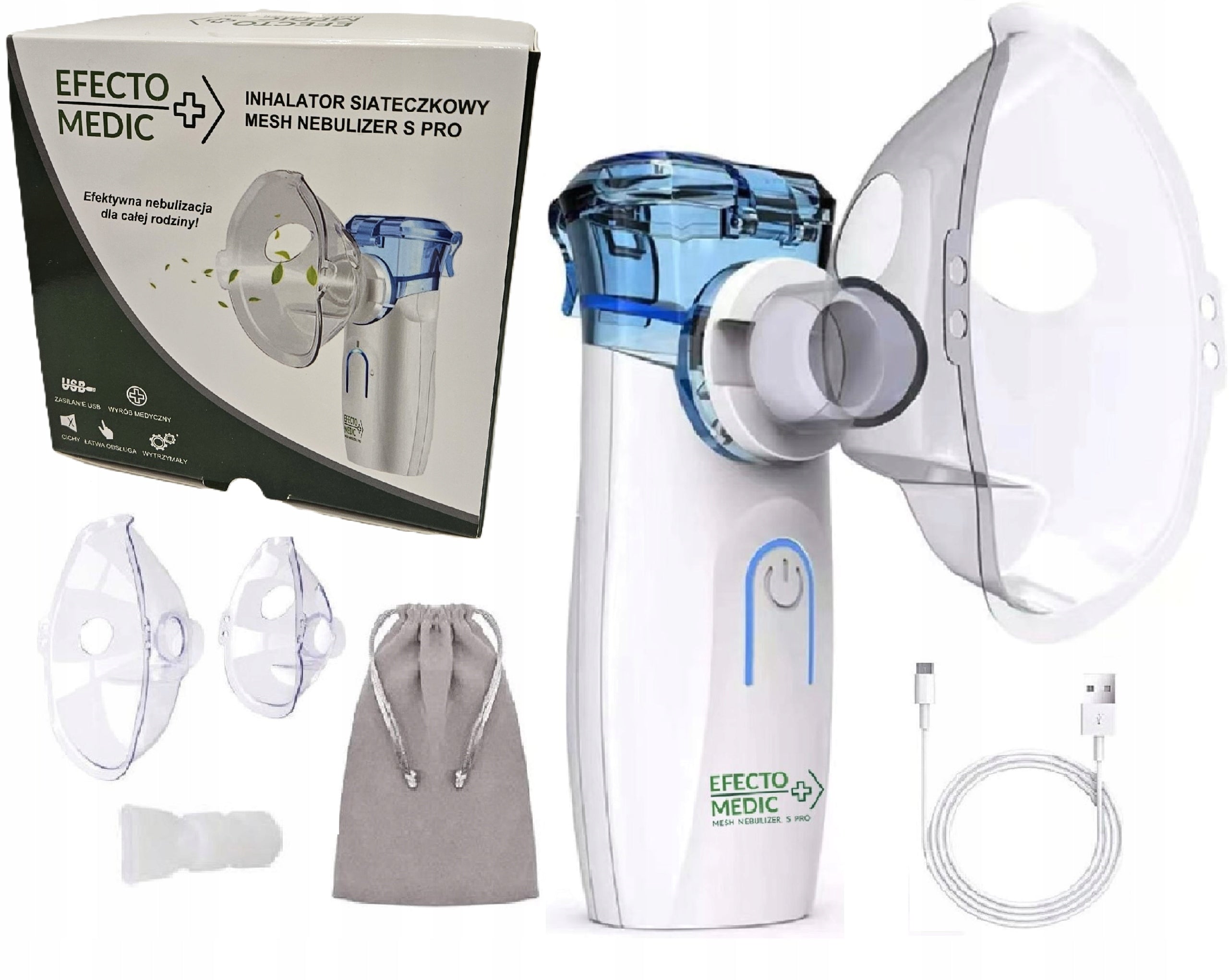 SPRO Portable Mesh Inhaler for Adult Children Battery EAN (GTIN) 5905730510254