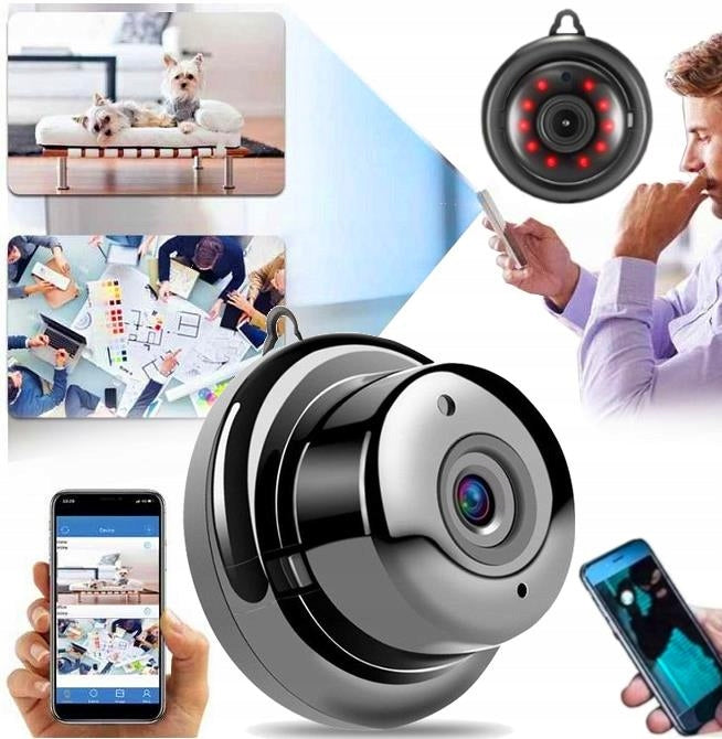 SPY CAMERA MINI HIDDEN WIFI DETECTION SMART MOTION FULL HD CAMERA